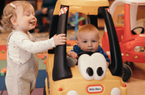 playgroup- preschool kids paying