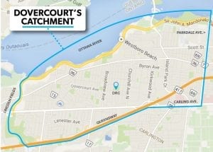 Dovercourt catchment area