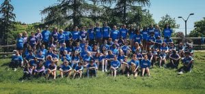 camp counselor group photo