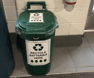 battery recycling bin